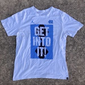 UNC Chapel hill Tar Heel Nike Jordan T-shirt
